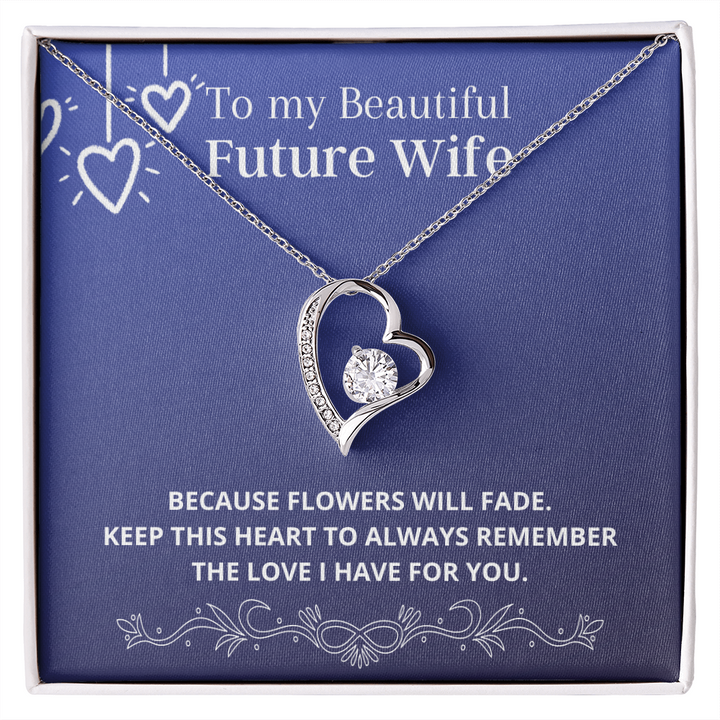 To My Future Wife Necklace, Last Everything Necklace, Engagement Gifts for Future  Wife, Romantic Gift for Bride From Groom, Fiancee Gifts - Etsy